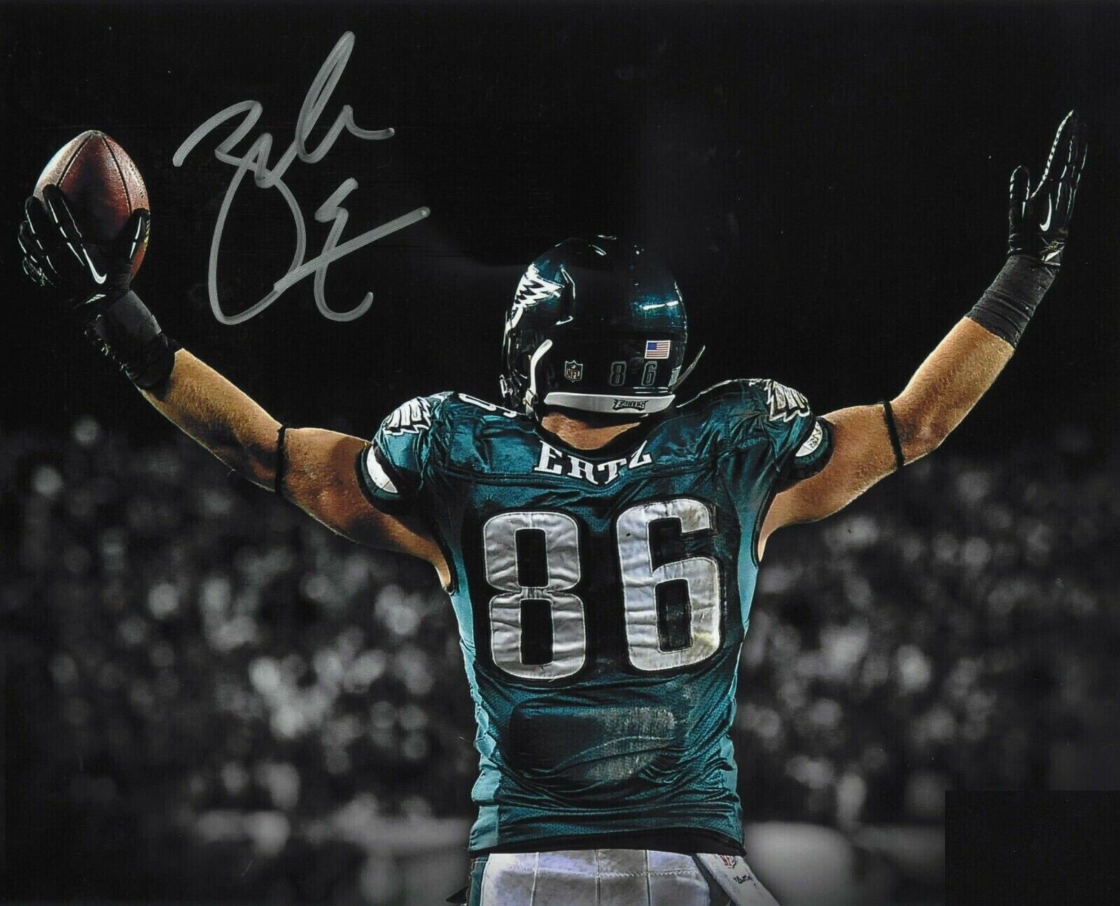 Zach Ertz Autographed Signed 8x10 Photo Poster painting ( Eagles ) REPRINT