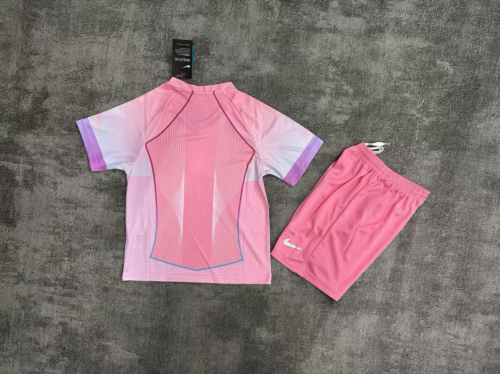 25/26 PSG Paris Saint Germain Special Edition Pink Kids Kit Football Jersey