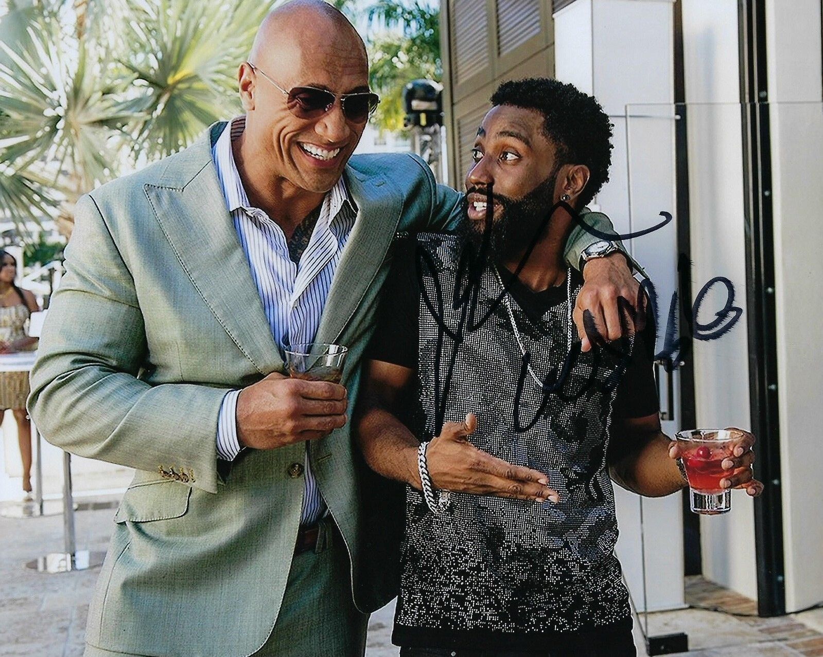 GFA Ballers Ricky * JOHN DAVID WASHINGTON * Signed Autograph 8x10 Photo Poster painting J1 COA