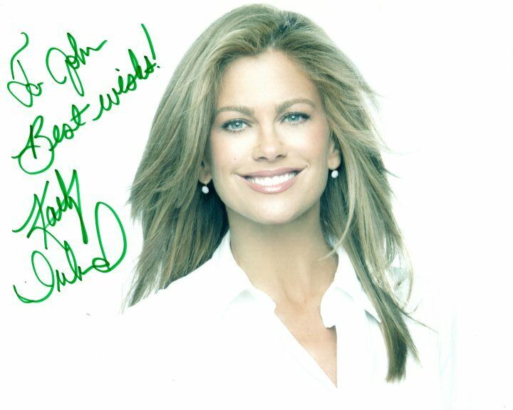 KATHY IRELAND Autographed Signed Photo Poster paintinggraph - To John