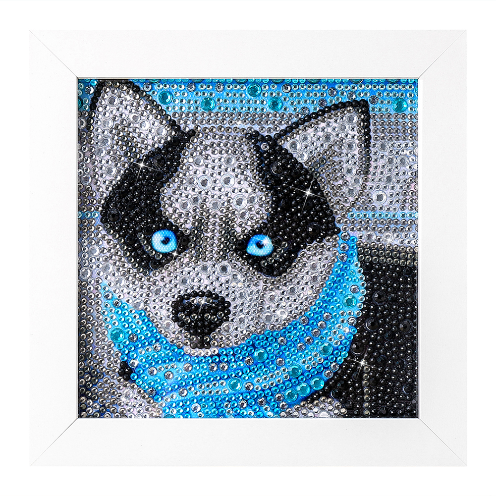 

Dog (With Frame) - Special Shaped Diamond Painting - 15*15CM, 501 Original