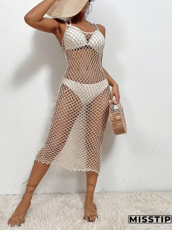 Mesh Cover Up Skirt
