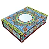 (US Local)Diamond Painting Storage Box DIY 5D Diamond Painting Jewelry Box for Women (A)