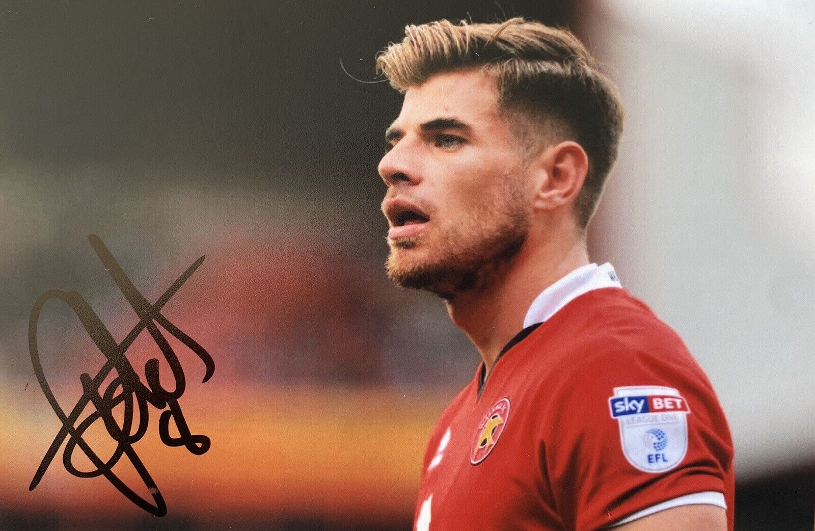 Joe Edwards Genuine Hand Signed Walsall 6X4 Photo Poster painting 2