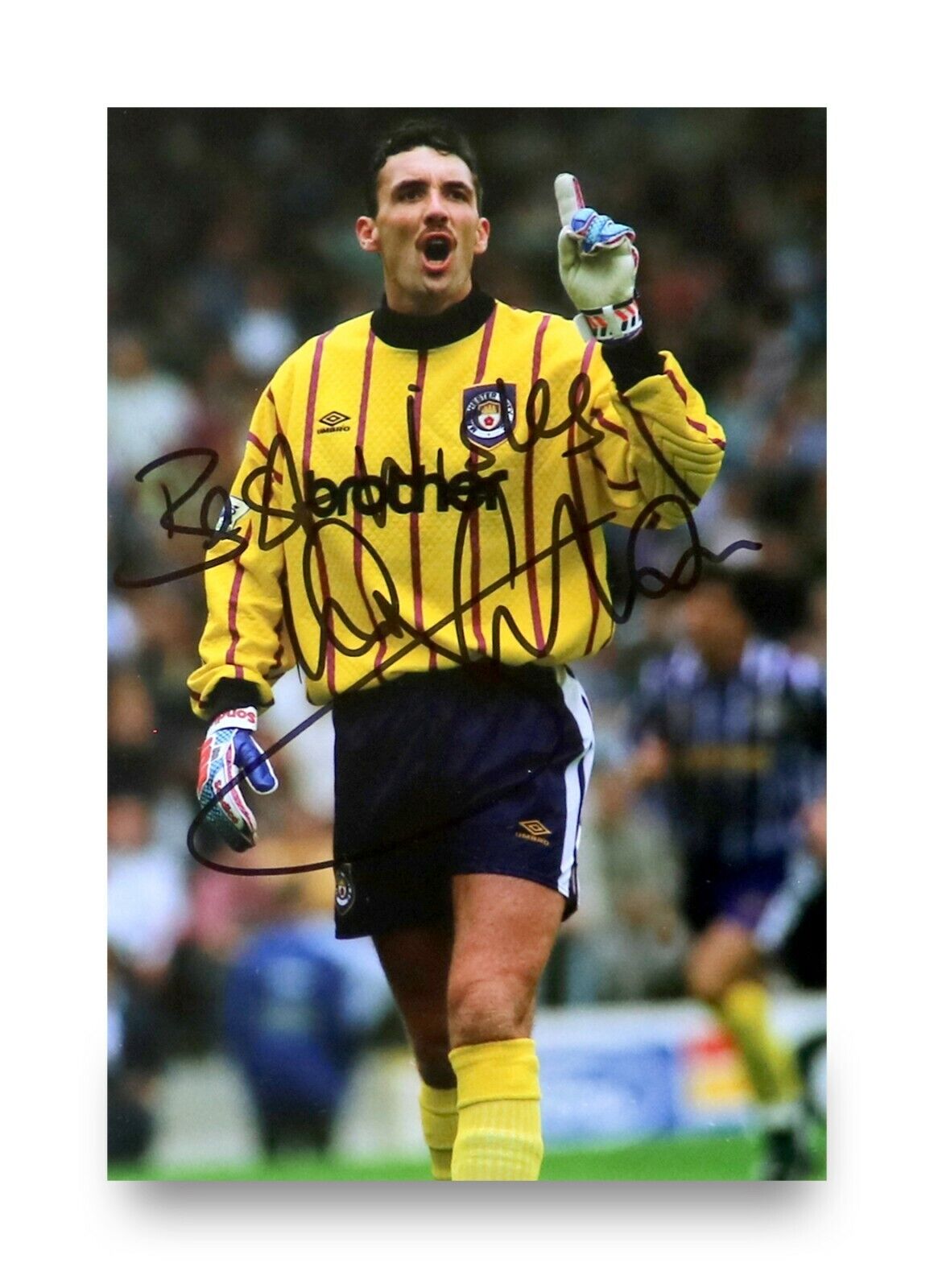 Tony Coton Signed 6x4 Photo Poster painting Manchester City Goalkeeper Watford Autograph + COA