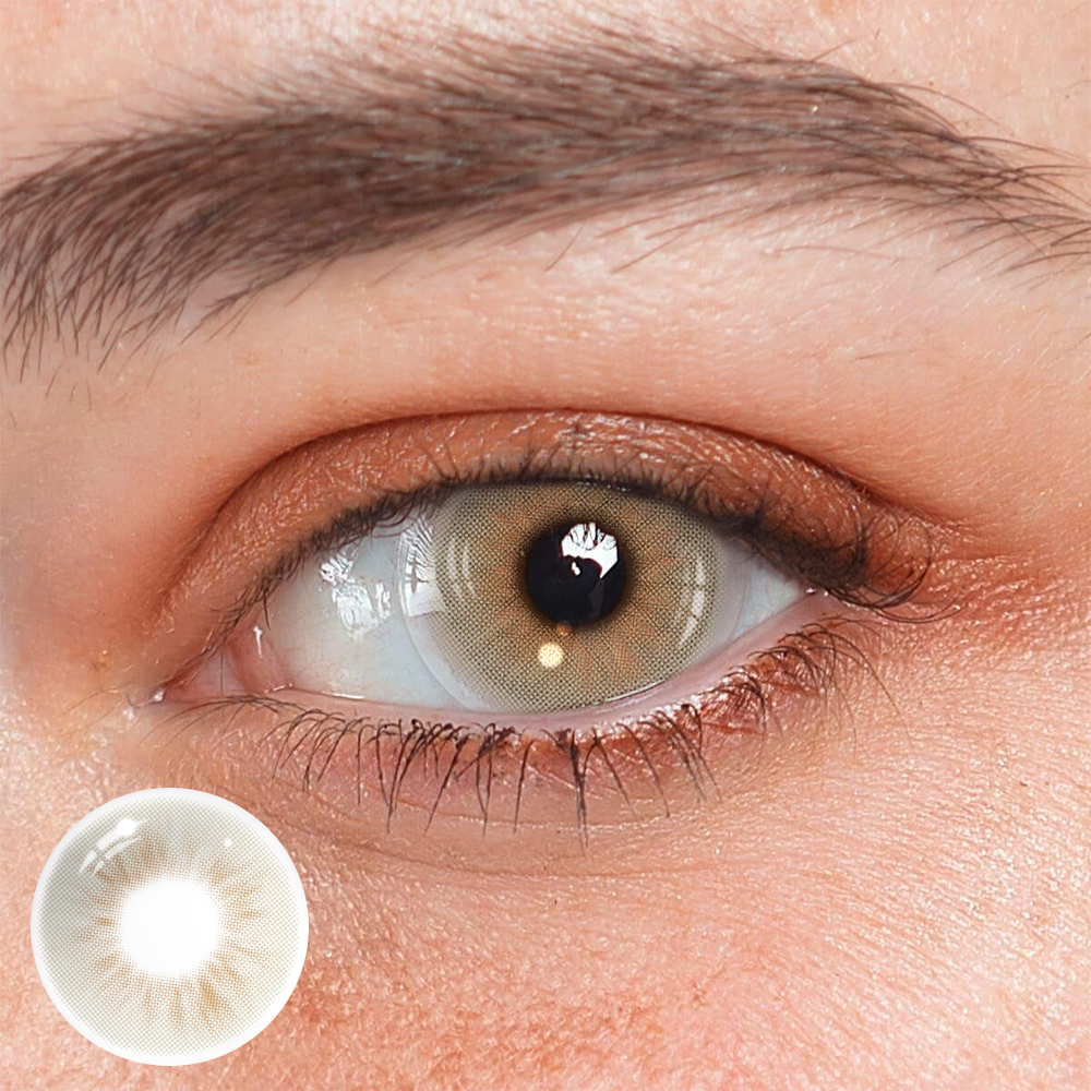 Cassia Gray Coloured Contact Lenses