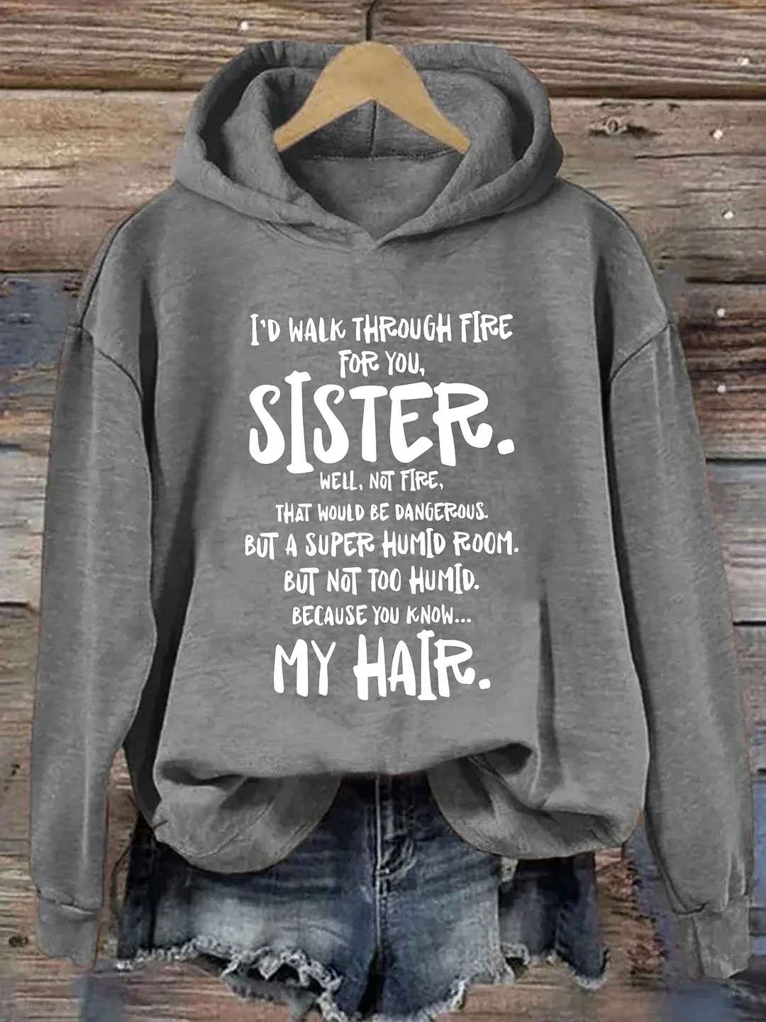 Funny Sister Hoodie
