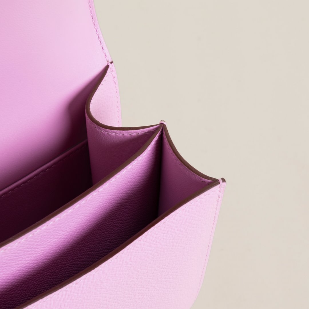 Constance 18CM Epsom X9 Mauve Sylvestre GHW