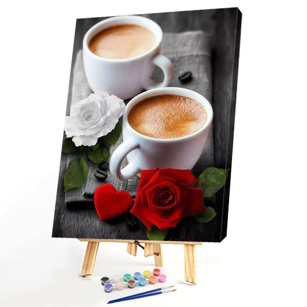 

40x50cm - Paint By Numbers Coffee Gift, 501 Original
