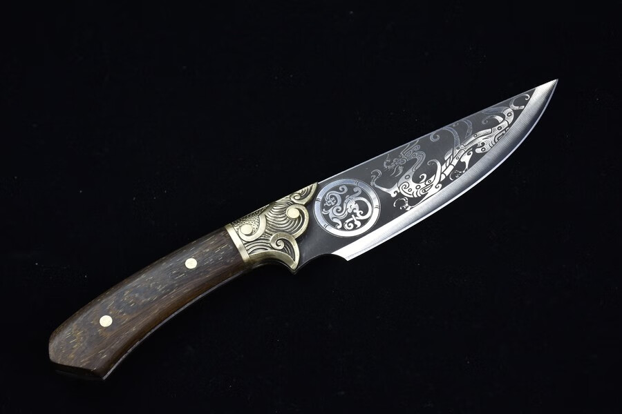 Longquan household commercial kitchen knife, razor cutting