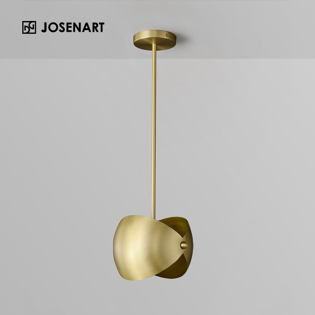 Eirene Brass Italian Pendant Lamp  JOSENART Josenart