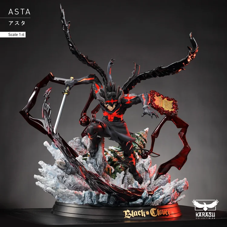 Karasu Collectibles Studio - Black Clover -  Asta with LED 1/6 Scale Statue(GK)-