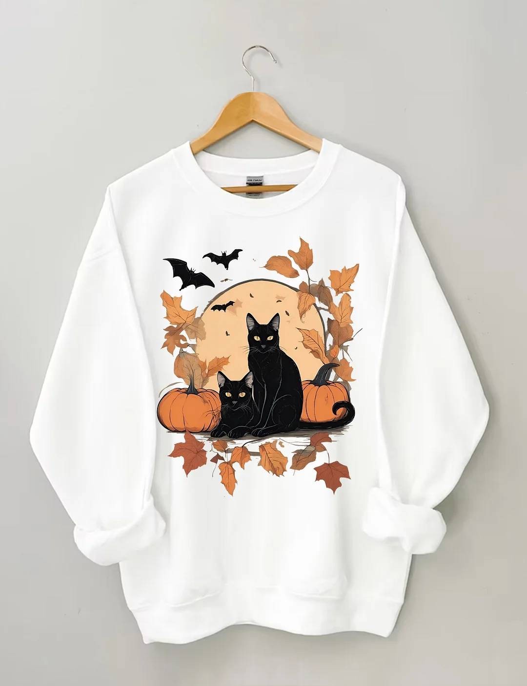 Halloween Cat Sweatshirt