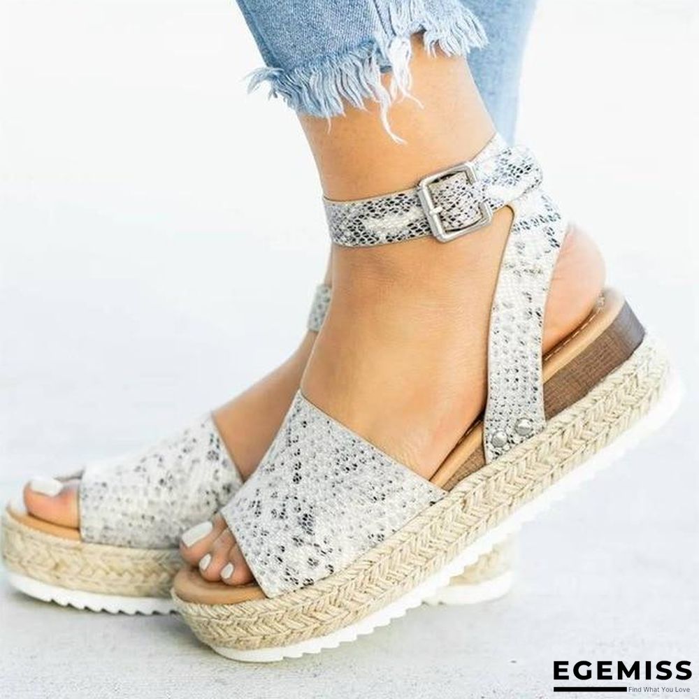 Wedges Shoes For Women High Heels Sandals Summer Flip Flop Platform Sandals | EGEMISS