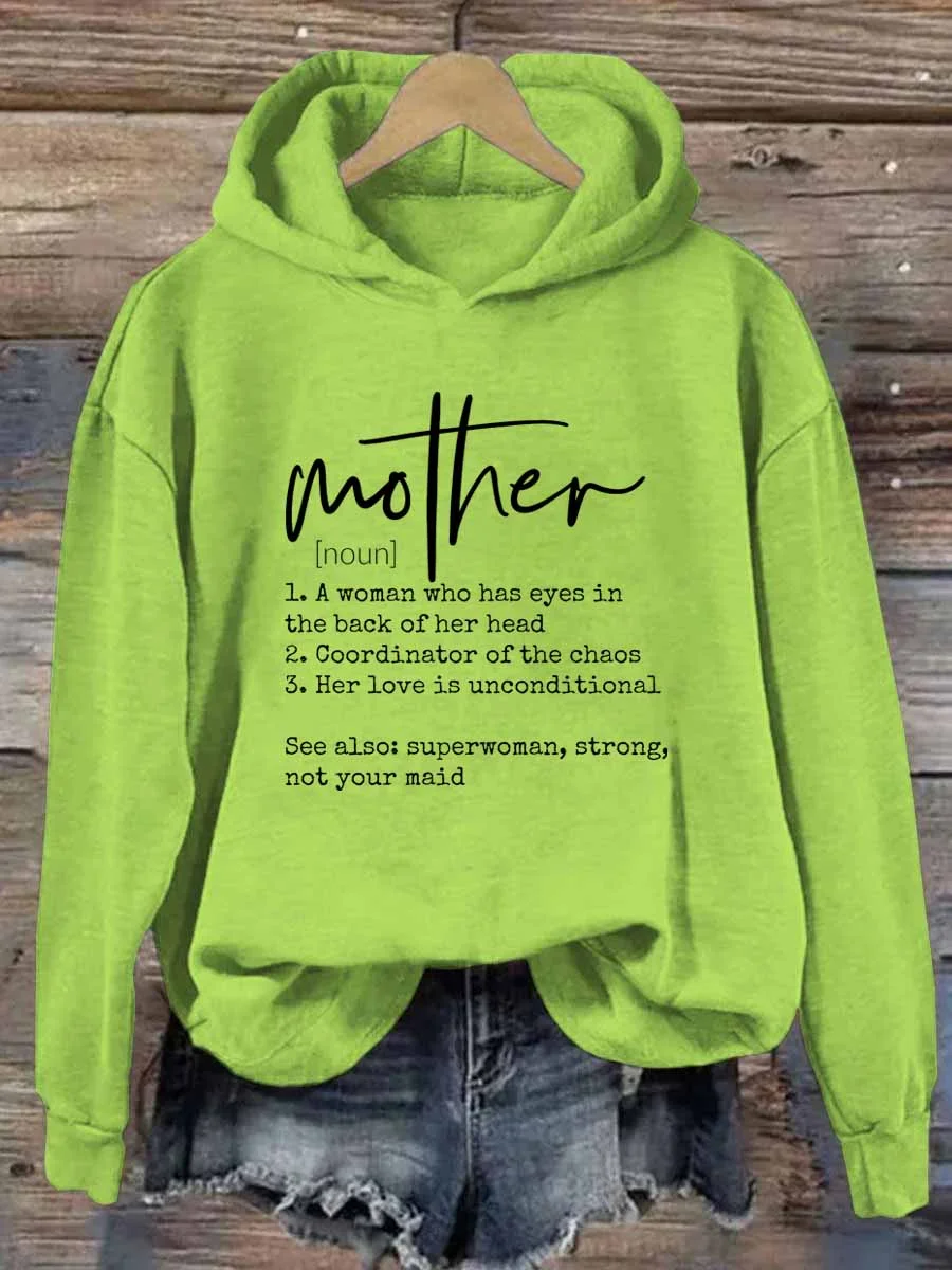 Mother Definition Hoodie