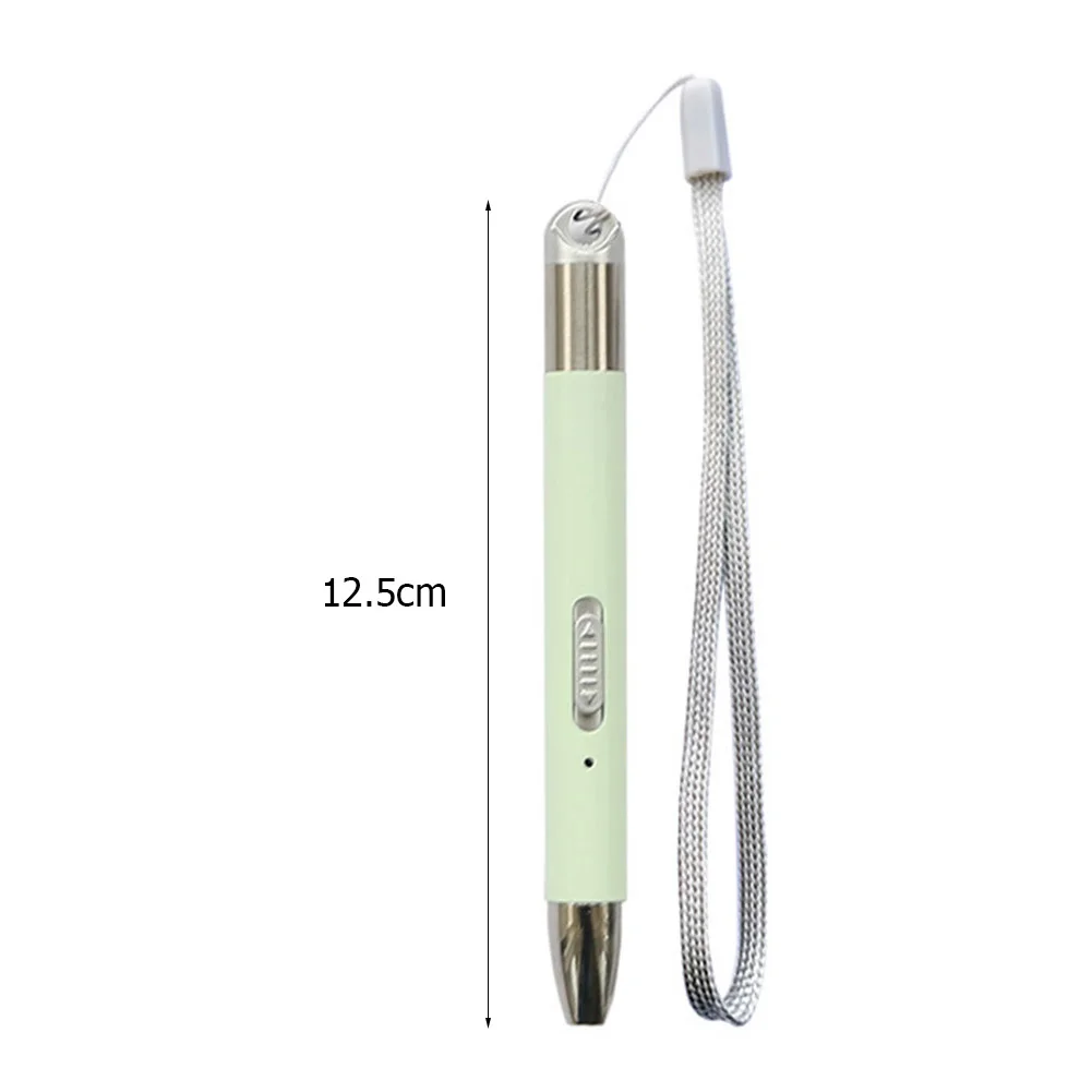 USB Recharge 5D Diamond Painting Embroidery Point Drill Pen Set (Green B)