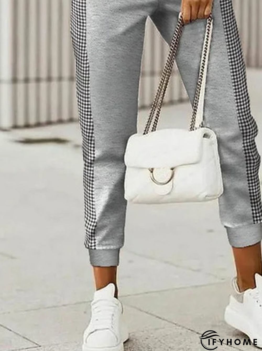 Loose Plaid Casual Sweatpant | IFYHOME