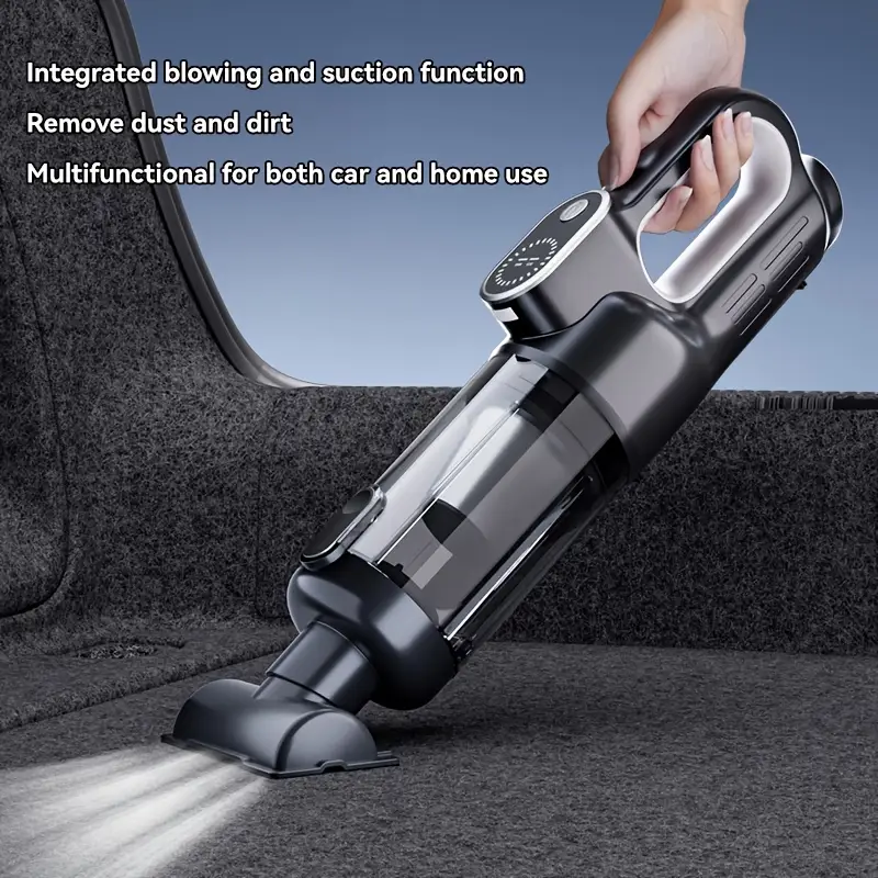 car vacuum cleaner with super powerful suction rechargeable handheld large power cordless vacuum suitable for home and Product details 6
