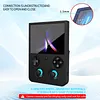 Silicone Protective Case for ANBERNIC RG477V Handheld Game Console Washable Soft Silicone Cover with Lanyard Includes 4 Button Caps Anti-Scratch