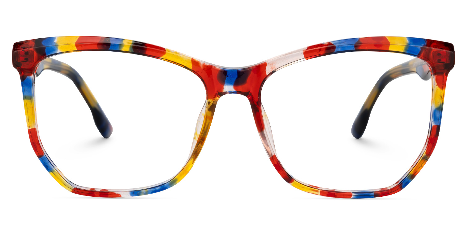 Exeter Geometric Multicolor Eyeglasses Vooglam UK