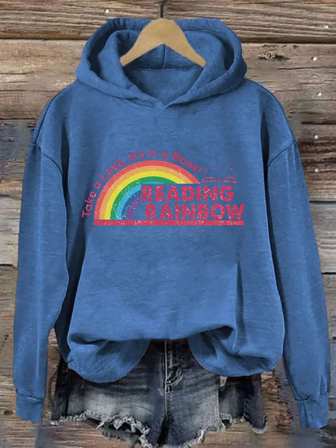 Reading Rainbow Hoodie