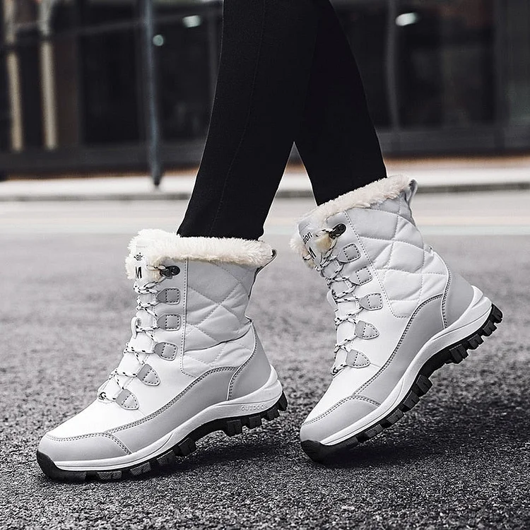 Ladies Outdoor Winter Martin Snow Ankle Boots shopify Stunahome.com