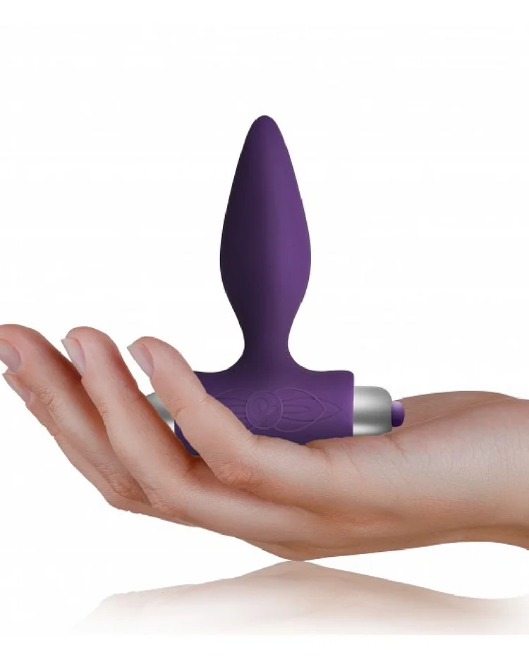 pornhint Pornhint Petite Sensations Tapered Smooth Vibrating Plug - Purple