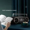Retro tape recorder vintage 80s radio cassette player small multi-function player