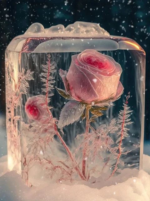 Diamond Painting - Full Round/Square Drill - Rose(30*40 - 50*60cm)