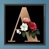 Diamond Painting -DIY Full Square Drill Letter A