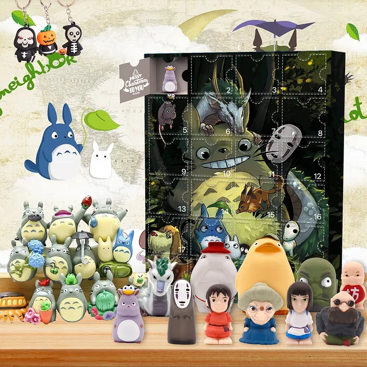 2023 Hayao Miyazaki Comics Advent Calendar -- The One With 24 Little Doors