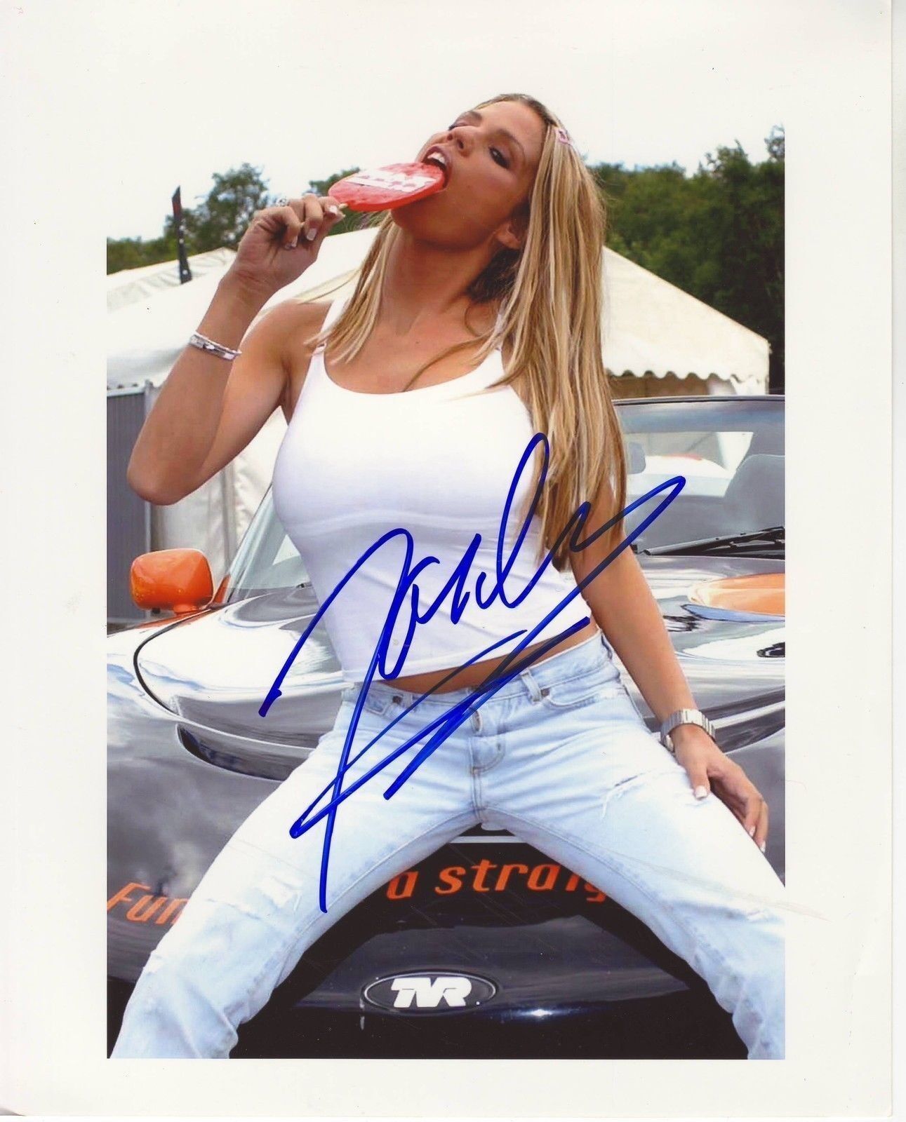 JORDAN KATIE PRICE AUTOGRAPH SIGNED PP Photo Poster painting POSTER