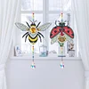 2pcs Crystal Light Catcher Diamond Painting Bee Suncatcher Hanging Kits