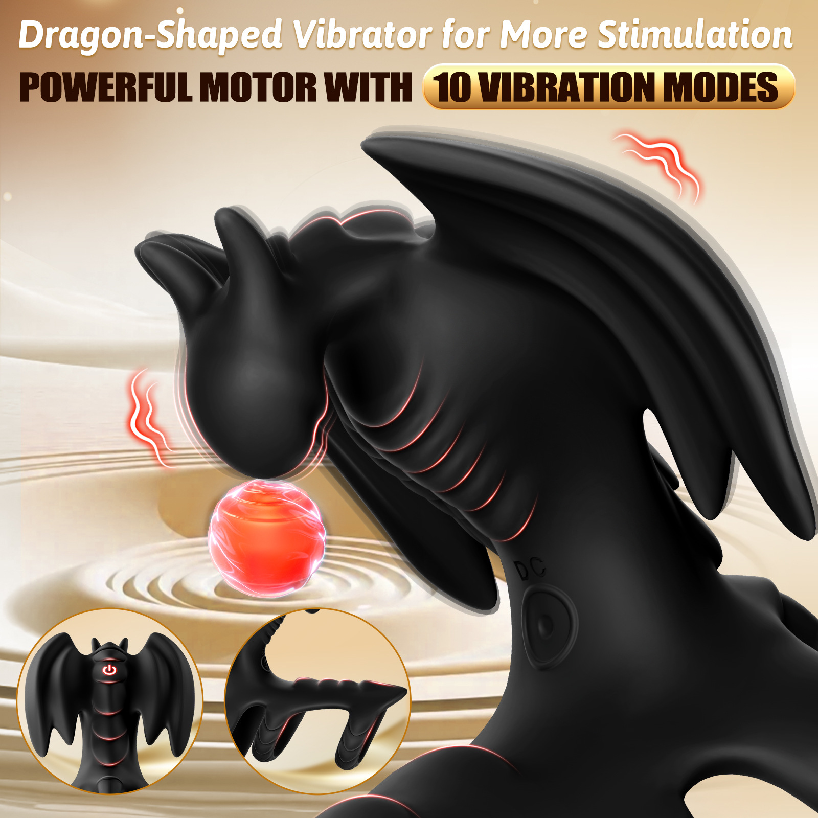 Viper Remote Control Vibration Penis Rings For Couples