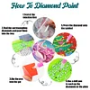 4Pcs Diamond Painting Table Mat with Holder for Dining Table(Beach Starfish 7)