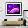 Purple Moon  | Full Round Diamond Painting Kits