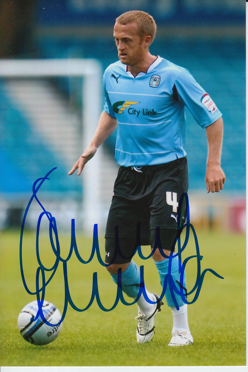 COVENTRY CITY HAND SIGNED SAMMY CLINGAN 6X4 Photo Poster painting 1.