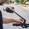 for 15-22mm Handlebars ABS Rearview Mirror EBike & Commuter for Road Safety