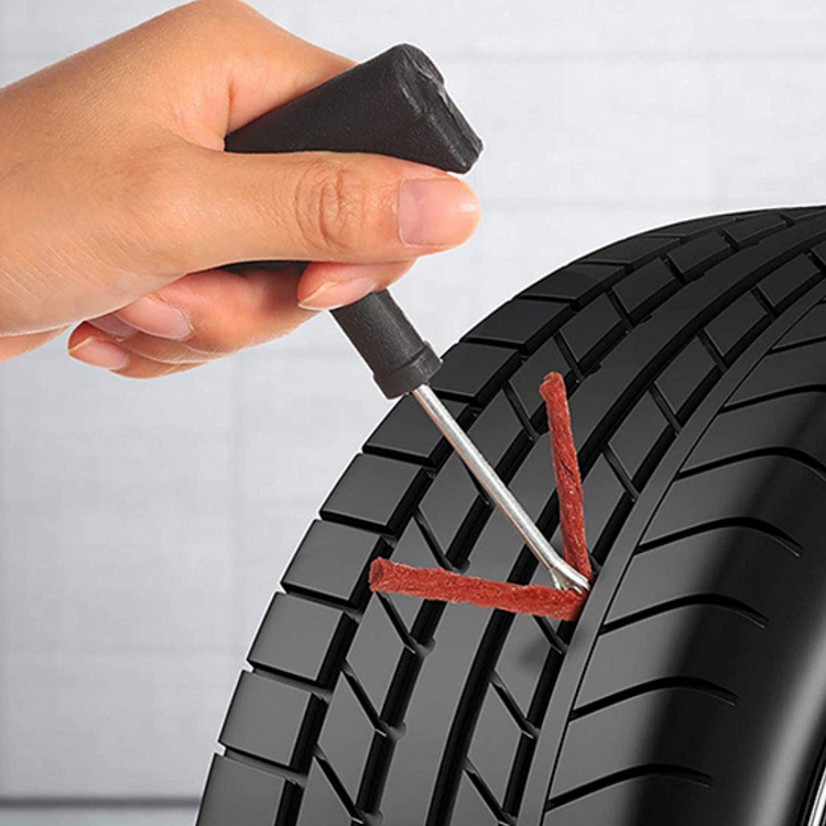Easy Fix Tubeless Car Bike Motorcycle Tire Puncture Repair Plug Kit