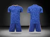 24/25 Season Men's Soccer Jersey Suit Set New Model Designs for Adults and Children Polyester Club Football Wear