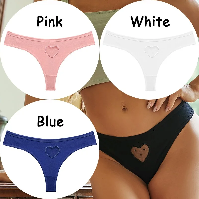 Billionm Lace Panties Cotton Women's Underwear Thong G-String Sexy Lingerie Soft Female Underpants Solid Color Pantys S-XL