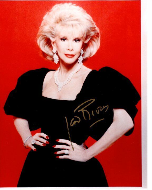 JOAN RIVERS signed autographed Photo Poster painting