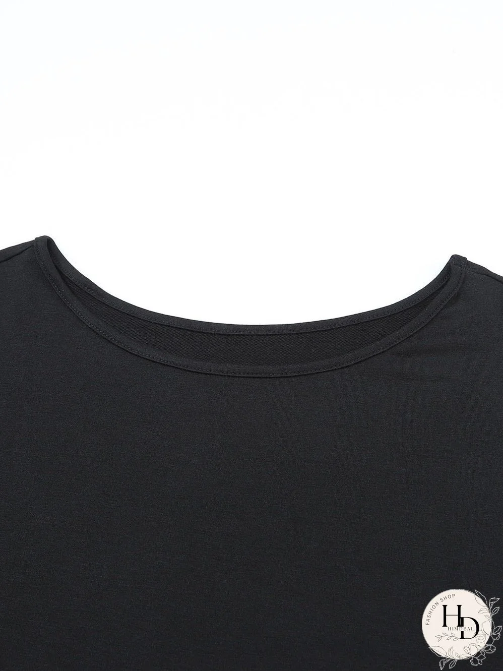 Stylish Black Cold Shoulder Top