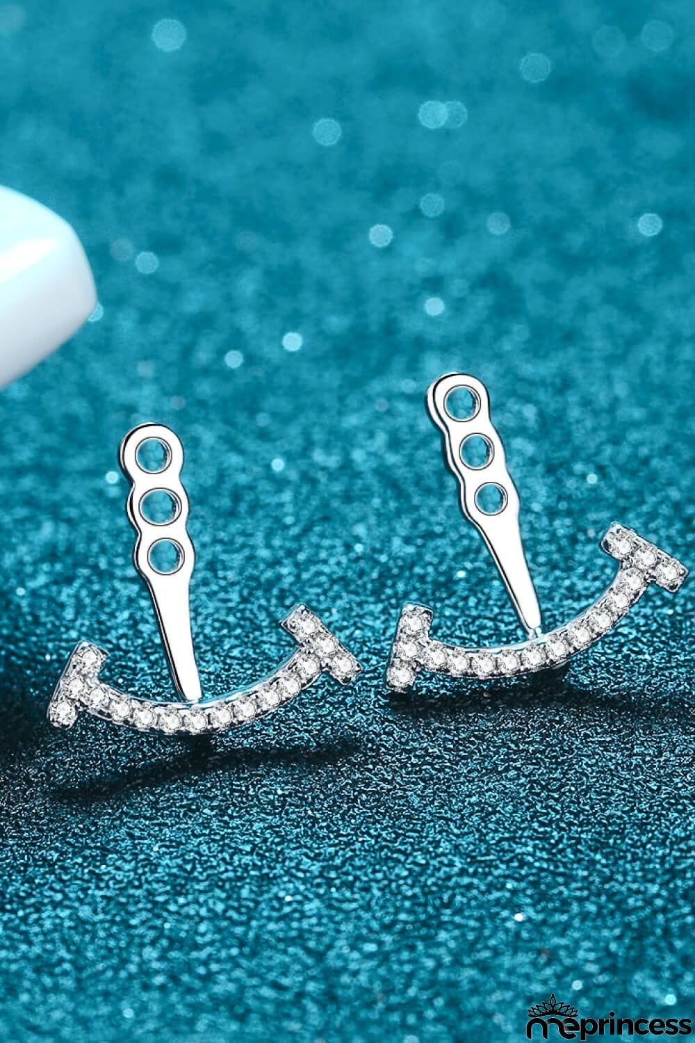 Two Ways To Wear Moissanite Earrings