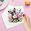 6Pcs Diamond Painting Cat And Dog Greeting Cards Christmas Cards