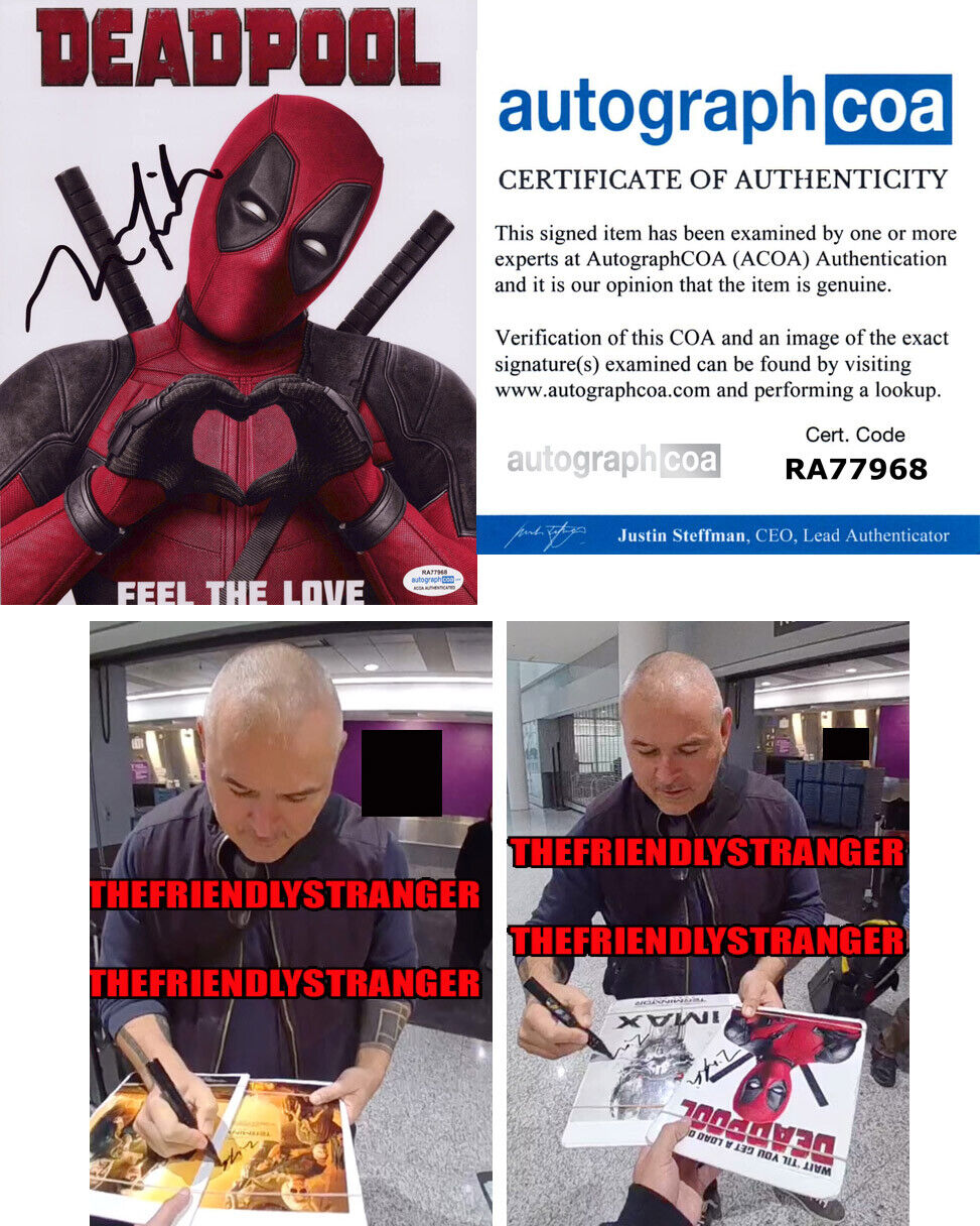 TIM MILLER signed Autographed DEADPOOL