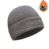 Men's Knitted Jacquard Thickened Warm Ear Protection Hat by Inlyline