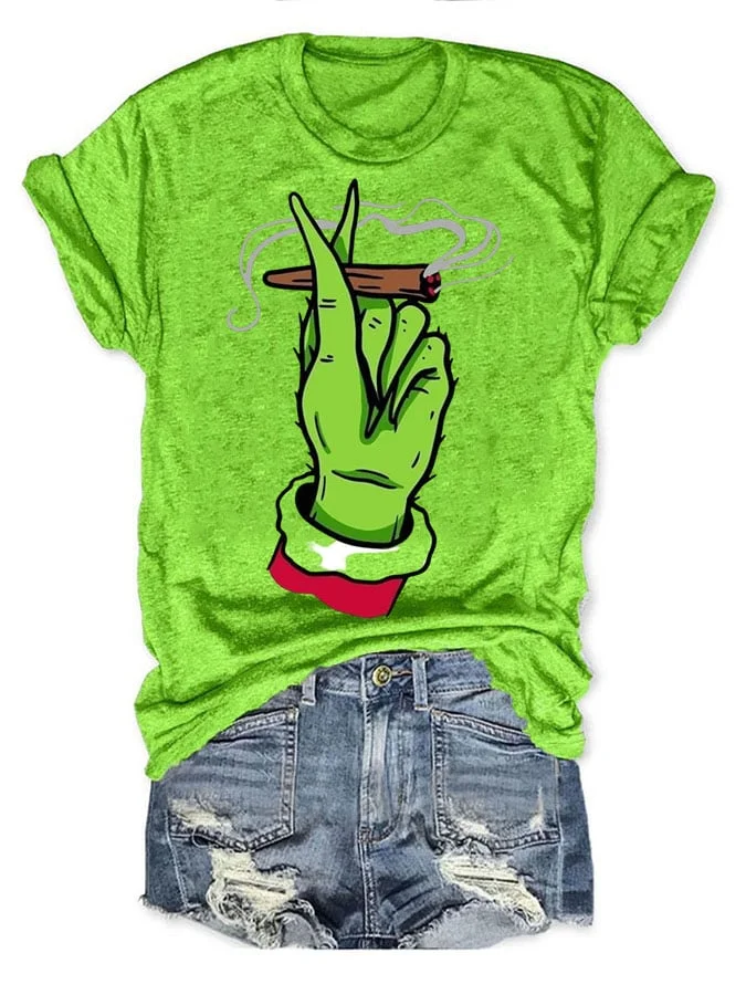 Women's   Print Short Sleeve T-Shirt