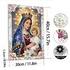 (Pre-Framed)Virgin Mary-Special Shape Diamond Painting Kit(30x40cm)
