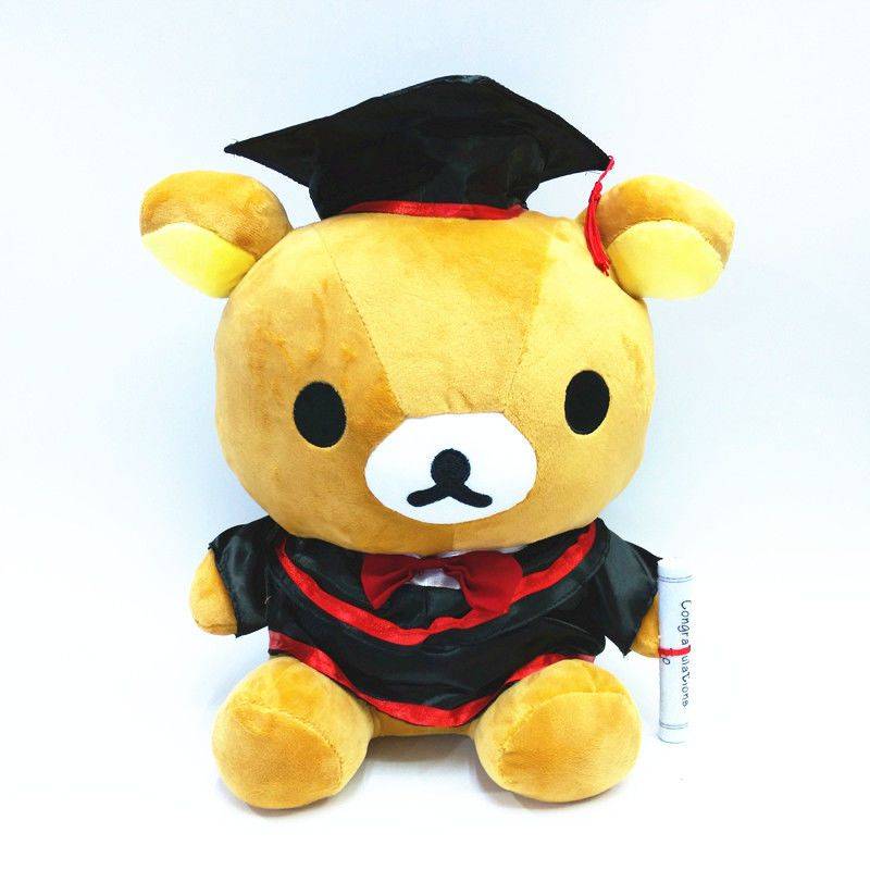 San-X Rilakkuma 12" Graduation Plush Doll A Cute Shop - Inspired by You For The Cute Soul 